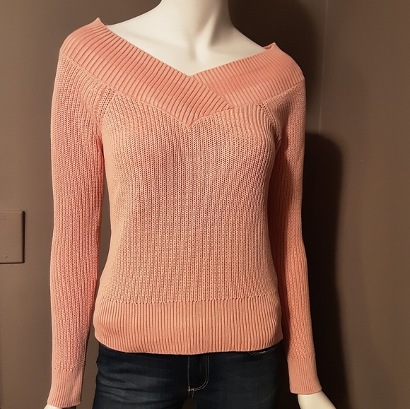 Rag & Bone Dawn Pink Knit Sweater Womens Small - Picture 9 of 11